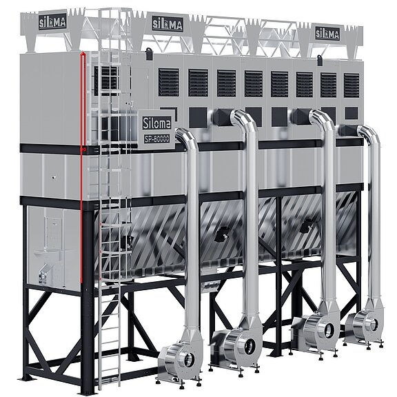 SILOMA Filterstationen für Industrie SP Serie