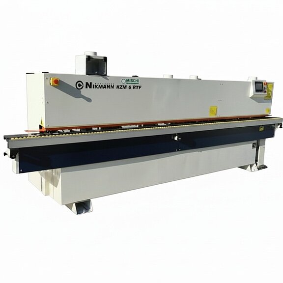 ZMM Nikmann Kantenanleimmaschine mit Eckenrundungsaggregat KZM6 RTF PRO H65
