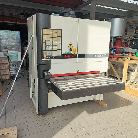 scm calibro levigatrice a 2 nastri Sandya10S  RC 1350 mm