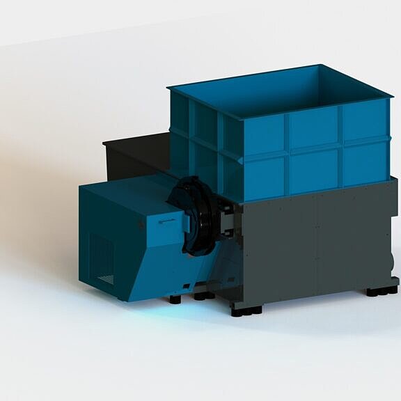 Compactsystem Zerkleinererungsmaschine Hacker Bluline 1530