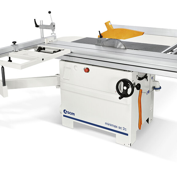 scm Sliding table saw  sc2c 1600 mm Schlitten