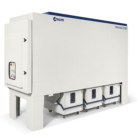 scm COIMA Reinluftfilterstation F450 mit Container