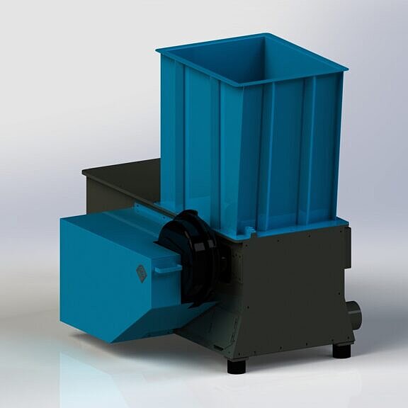 Compactsystem Zerkleinererungsmaschine Hacker Bluline 630