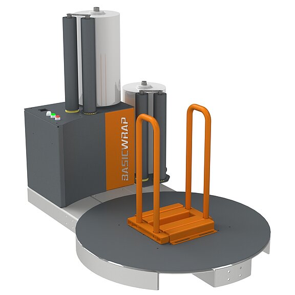 Edda vertikale Palettenwickelmaschine  Basicwrap