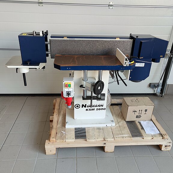 Nikmann Kantenschleifmaschine einseitig schwenkbares Aggregat KSM2600
